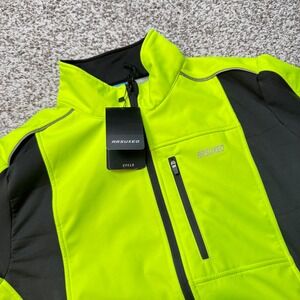 ARSUXEO 2XL XXL Cycling Jacket Neon Yellow‎ Reflective Windproof Performance New
